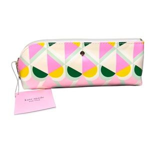 🌈2/$30 NWT Kate Spade Geo Spade Pencil Case